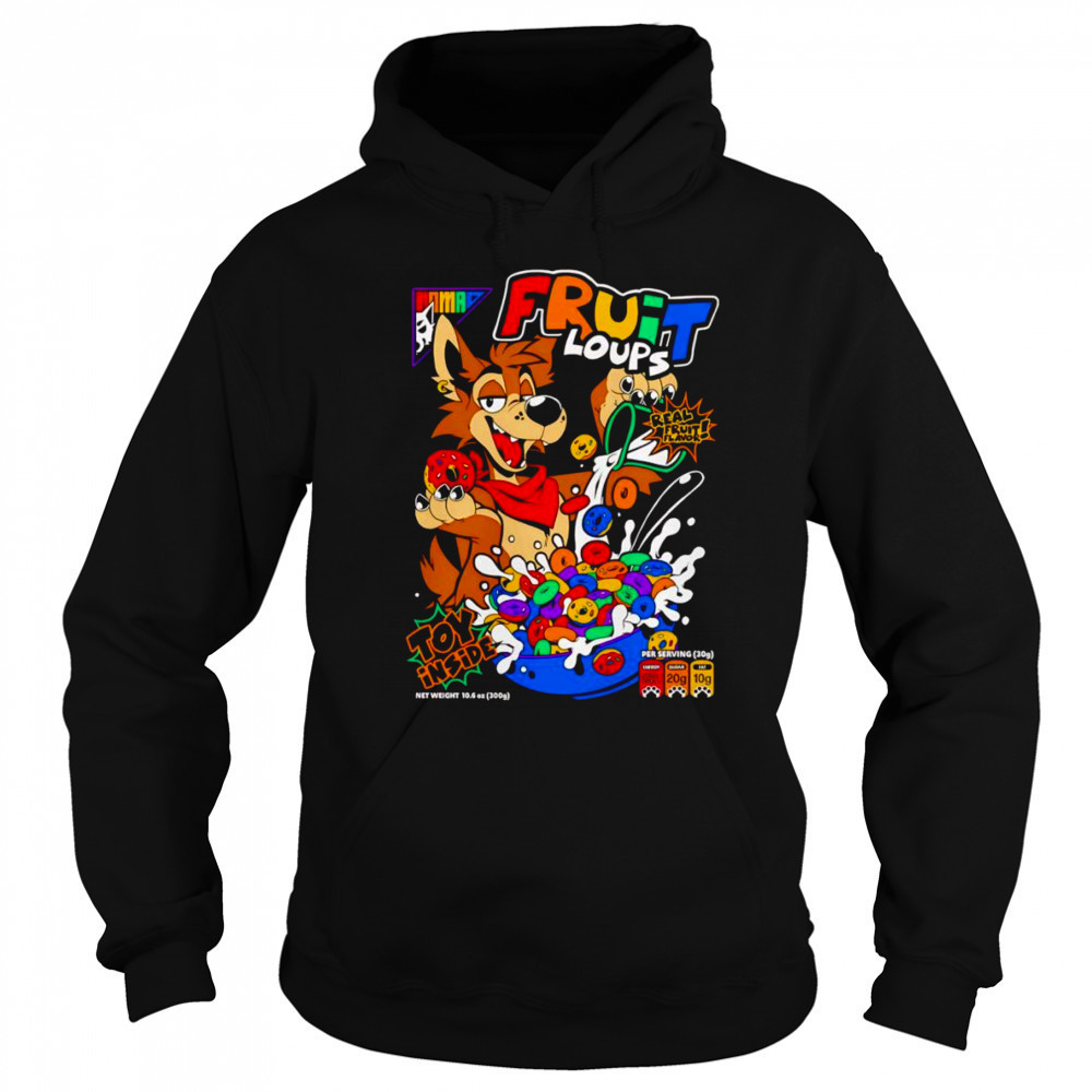 Fruit Loups real fruit flavor toy inside shirt Hoodie