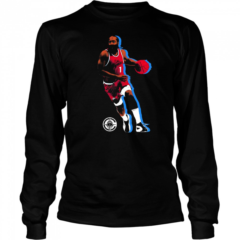 James Harden in motion shirt Long Sleeved