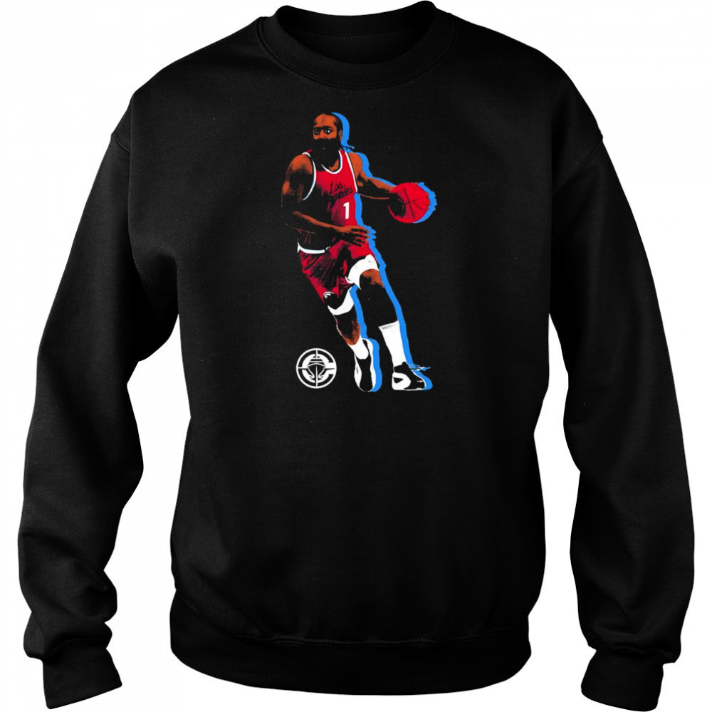James Harden in motion shirt Sweatshirt