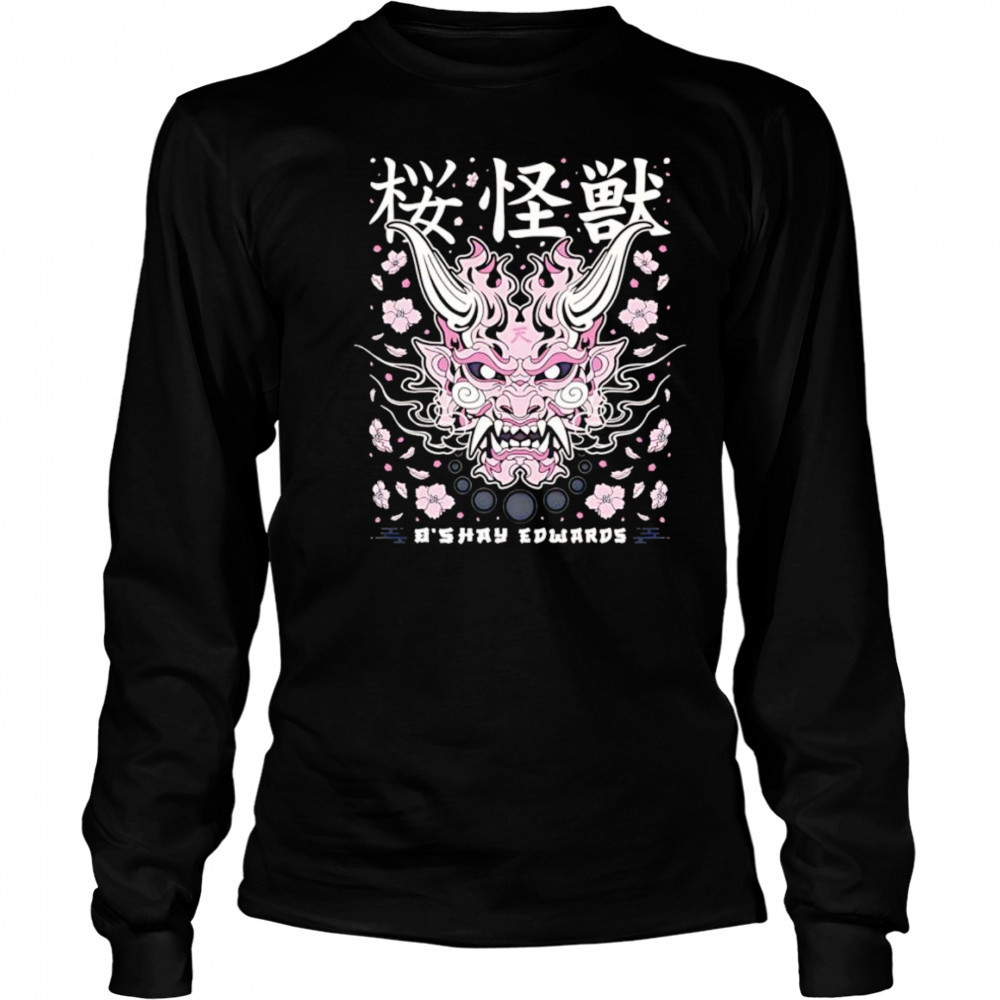Kaiju x Blossom shirt Long Sleeved