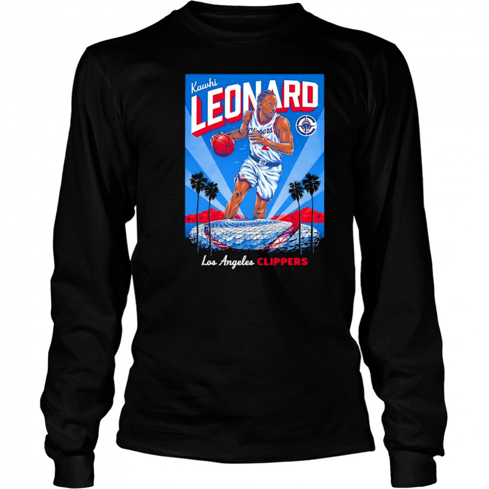 Kawhi Leonard Los Angeles Clippers graphic shirt Long Sleeved