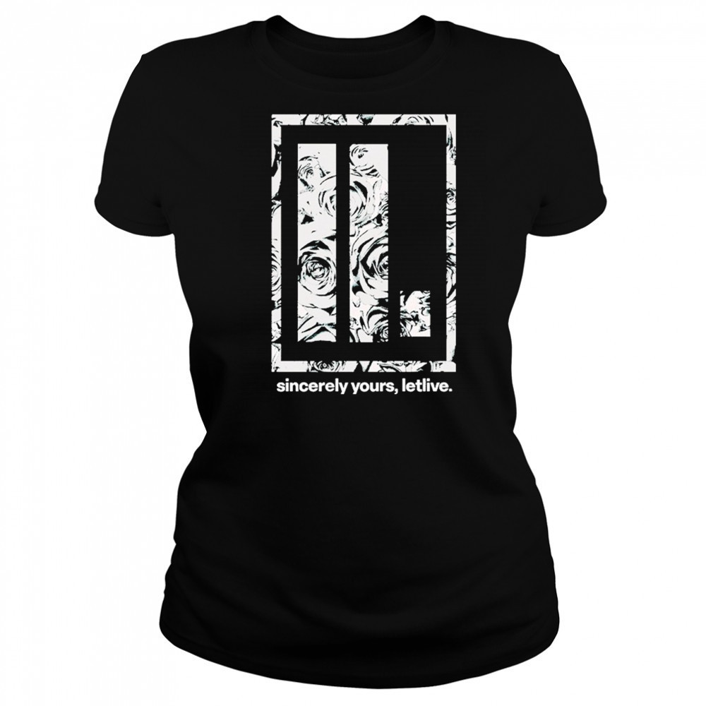 Letlive. Sincerely Yours T-shirt Women's T-shirt