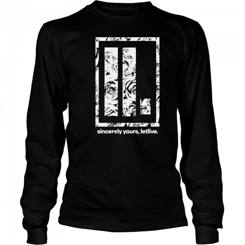 Letlive. Sincerely Yours T-shirt Long Sleeved