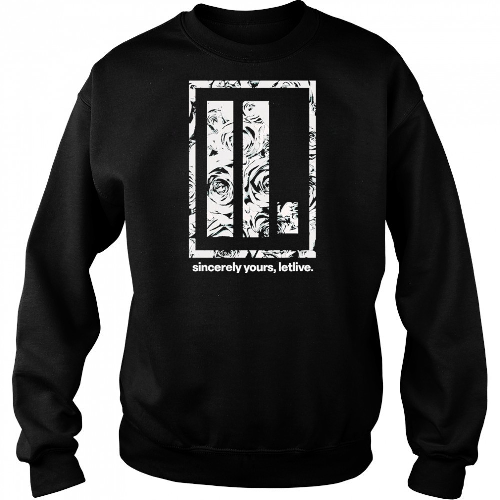 Letlive. Sincerely Yours T-shirt Sweatshirt