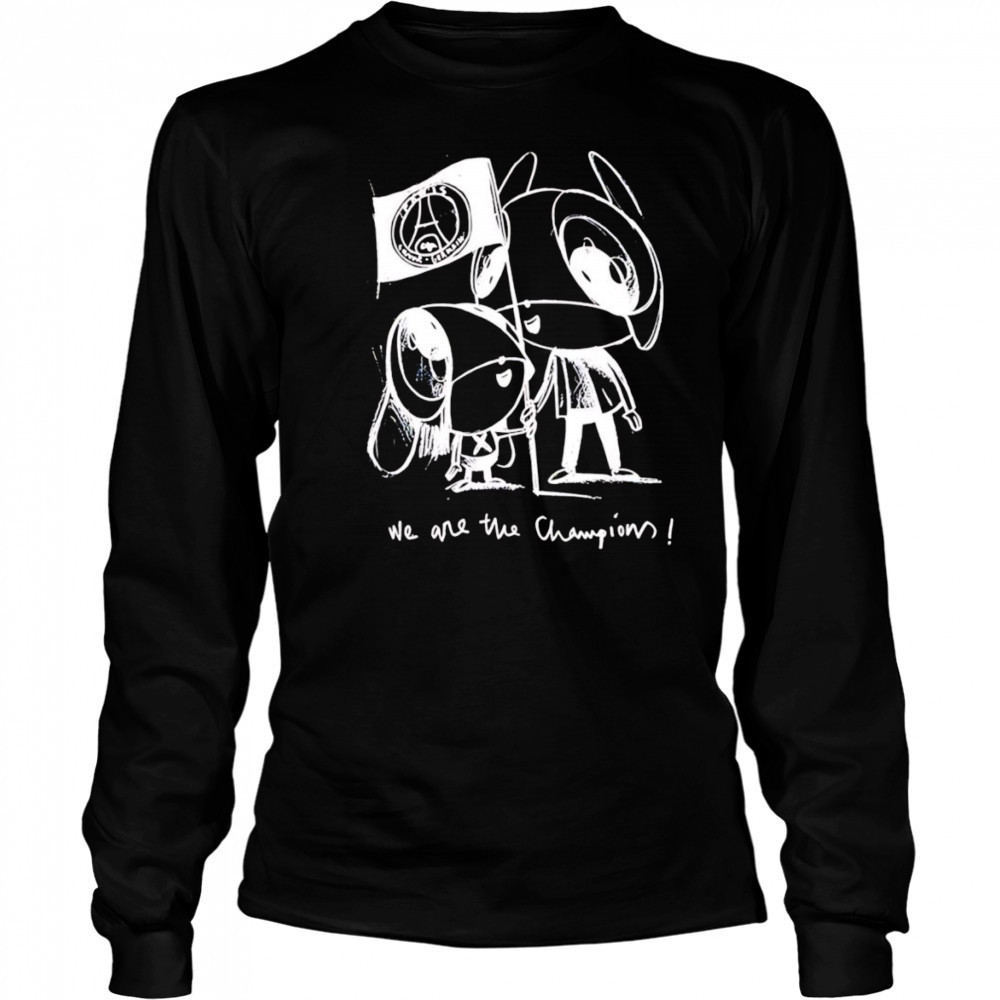 Luis Enrique we are the Champions shirt Long Sleeved