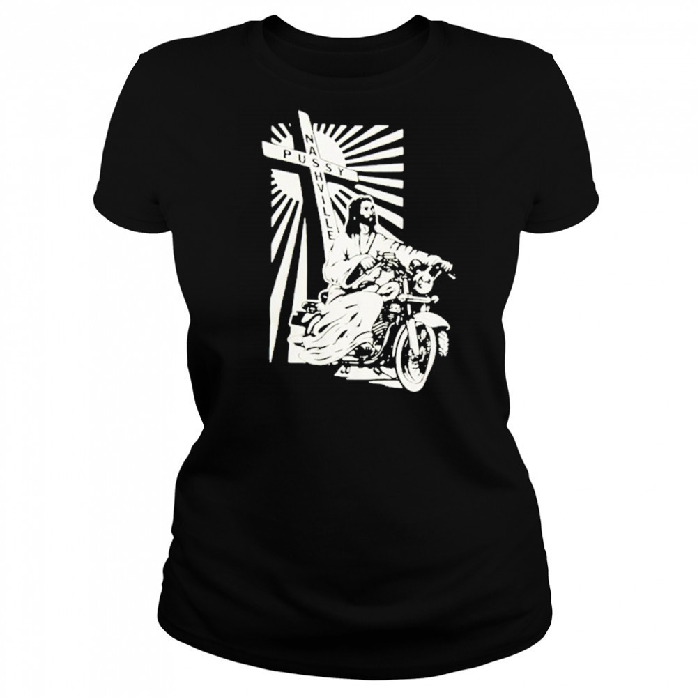 Nashville Pussy Jesus Motor T-shirt Women's T-shirt