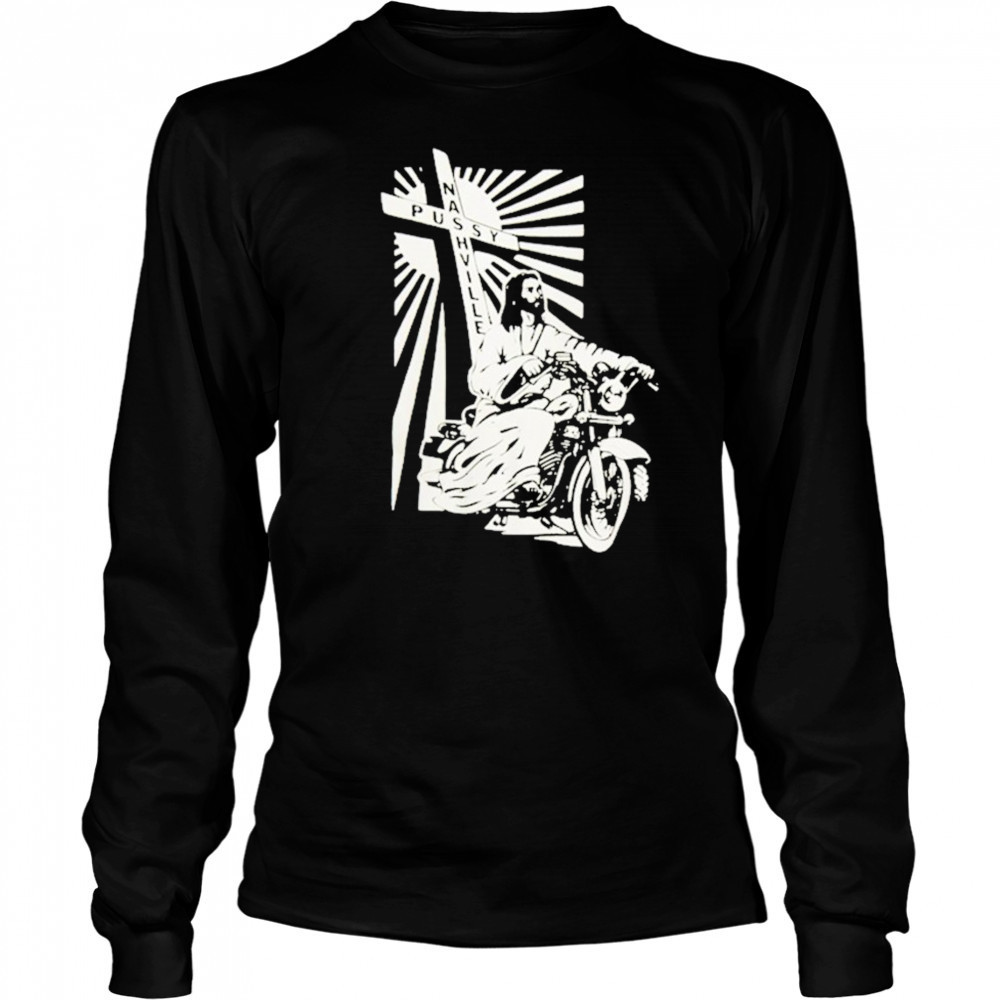 Nashville Pussy Jesus Motor T-shirt Long Sleeved