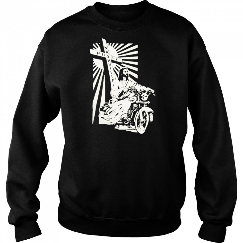 Nashville Pussy Jesus Motor T-shirt Sweatshirt