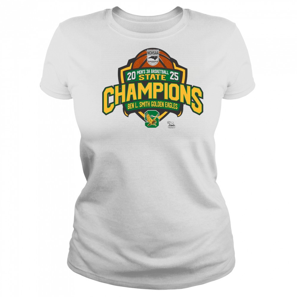 NCHSAA 2025 Women’s 3A Basketball State Champions Ben L Women's T-shirt