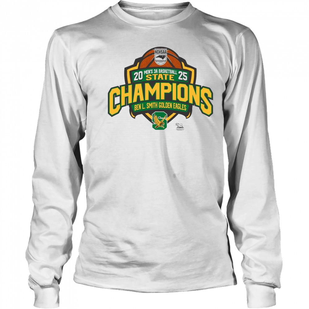 NCHSAA 2025 Women’s 3A Basketball State Champions Ben L Long Sleeved