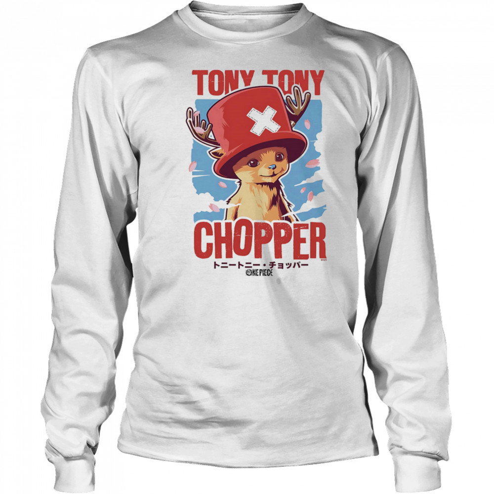 One Piece Tony Tony Chopper shirt Long Sleeved