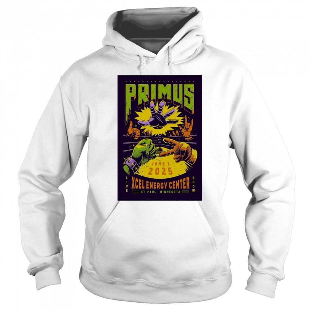 Primus S.T Paul MN On Jun 1 2025 Poster shirt Hoodie