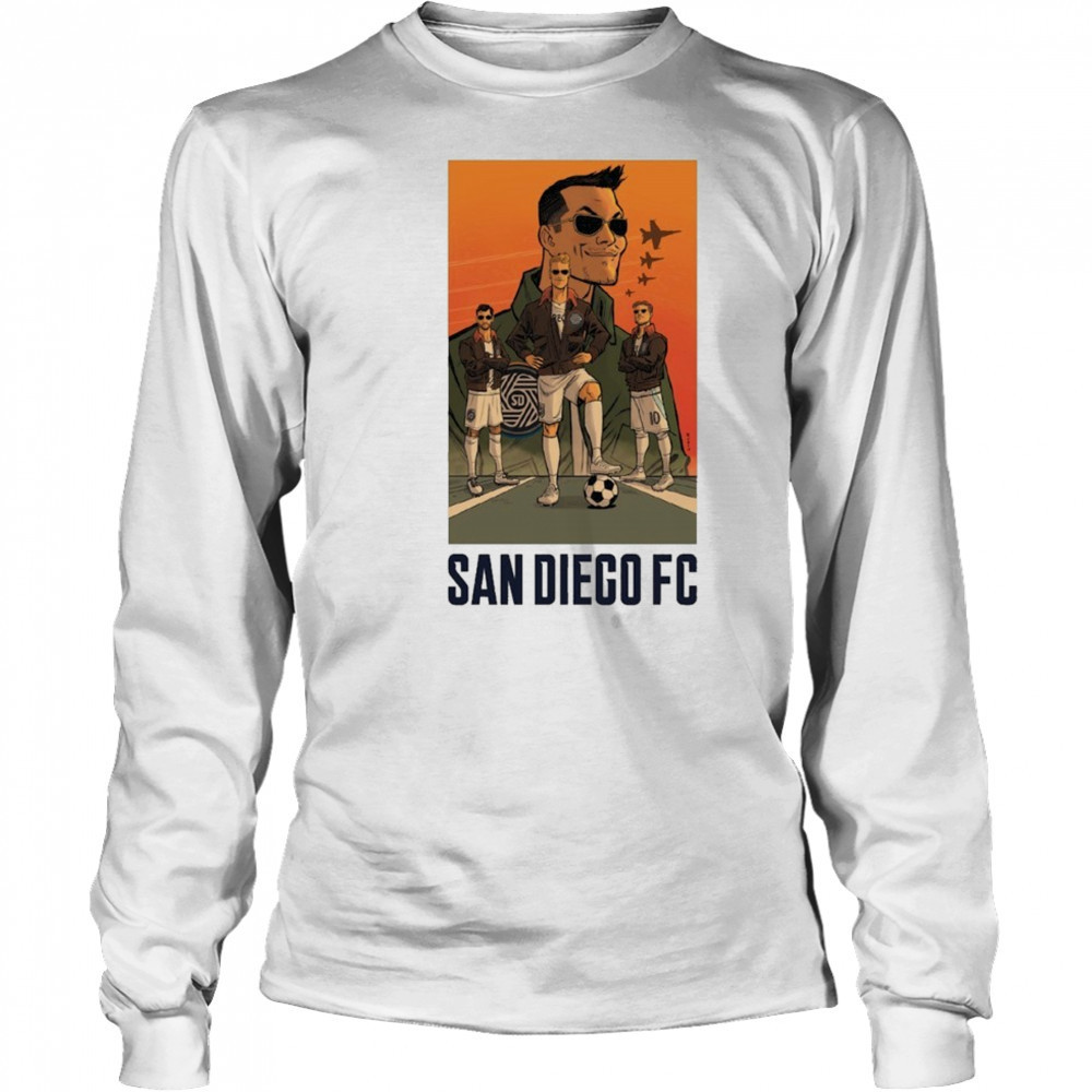 San Diego FC Military T-shirt Long Sleeved