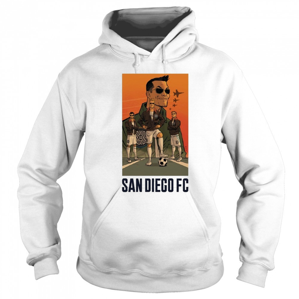 San Diego FC Military T-shirt Hoodie