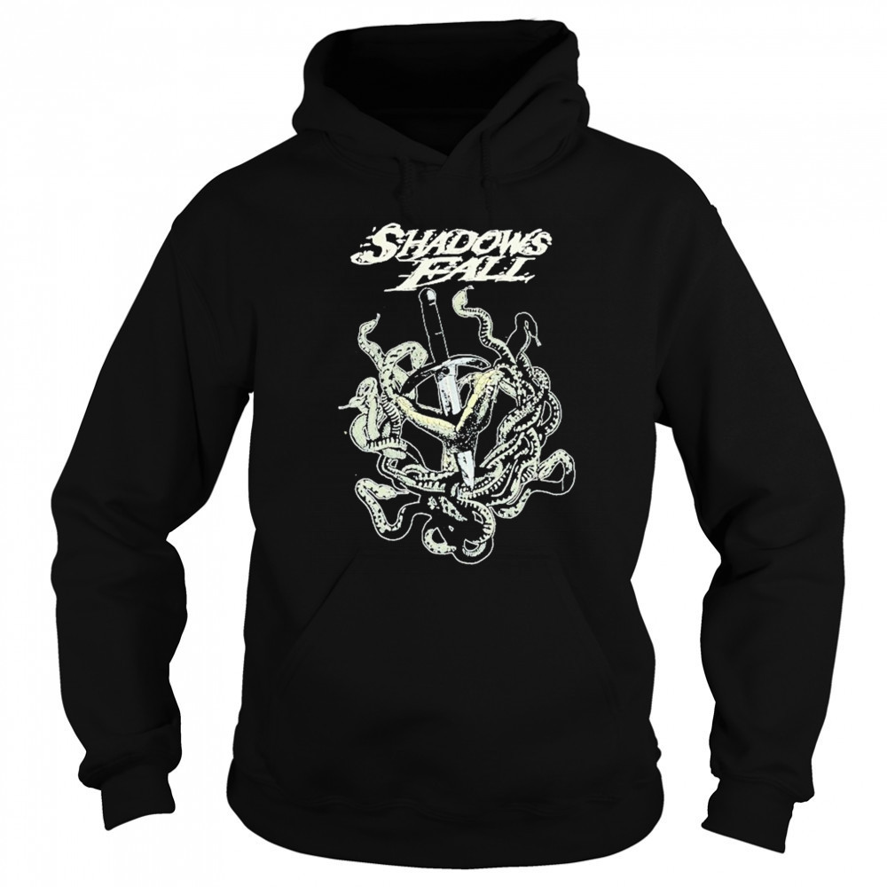 Shadows Fall Snake Knife T-shirt Hoodie