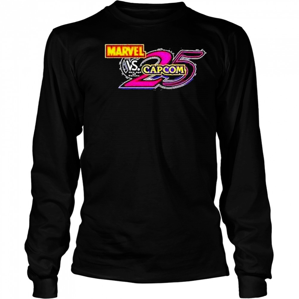 25th Anniversary Marvel Vs Capcom Shirt Long Sleeved
