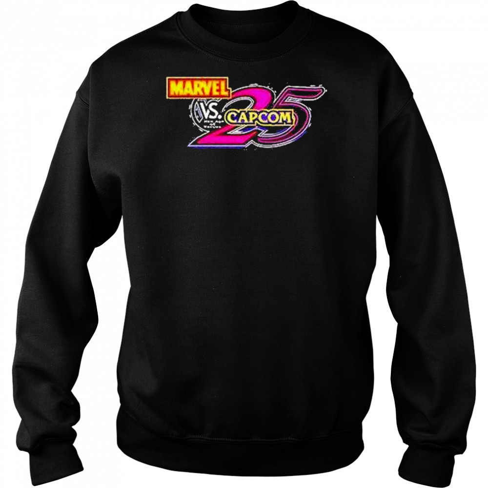 25th Anniversary Marvel Vs Capcom Shirt Sweatshirt