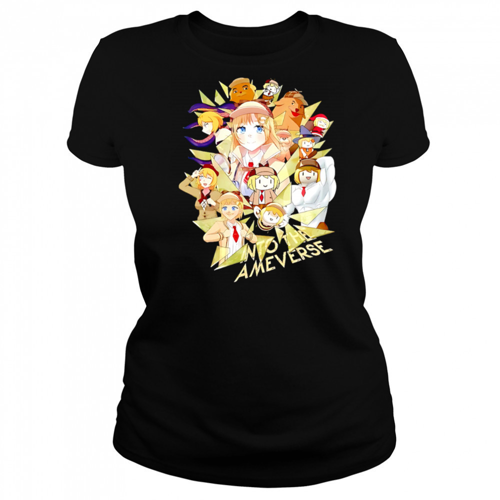 Amelia watson hololive into the ameverse detective and variants bootleg shirt Women's T-shirt