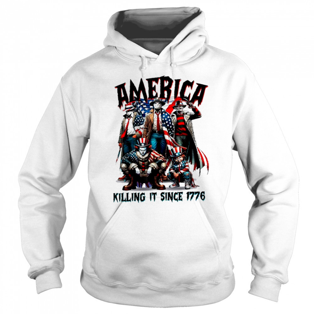 America Killing It Since 1776 Shirt Hoodie