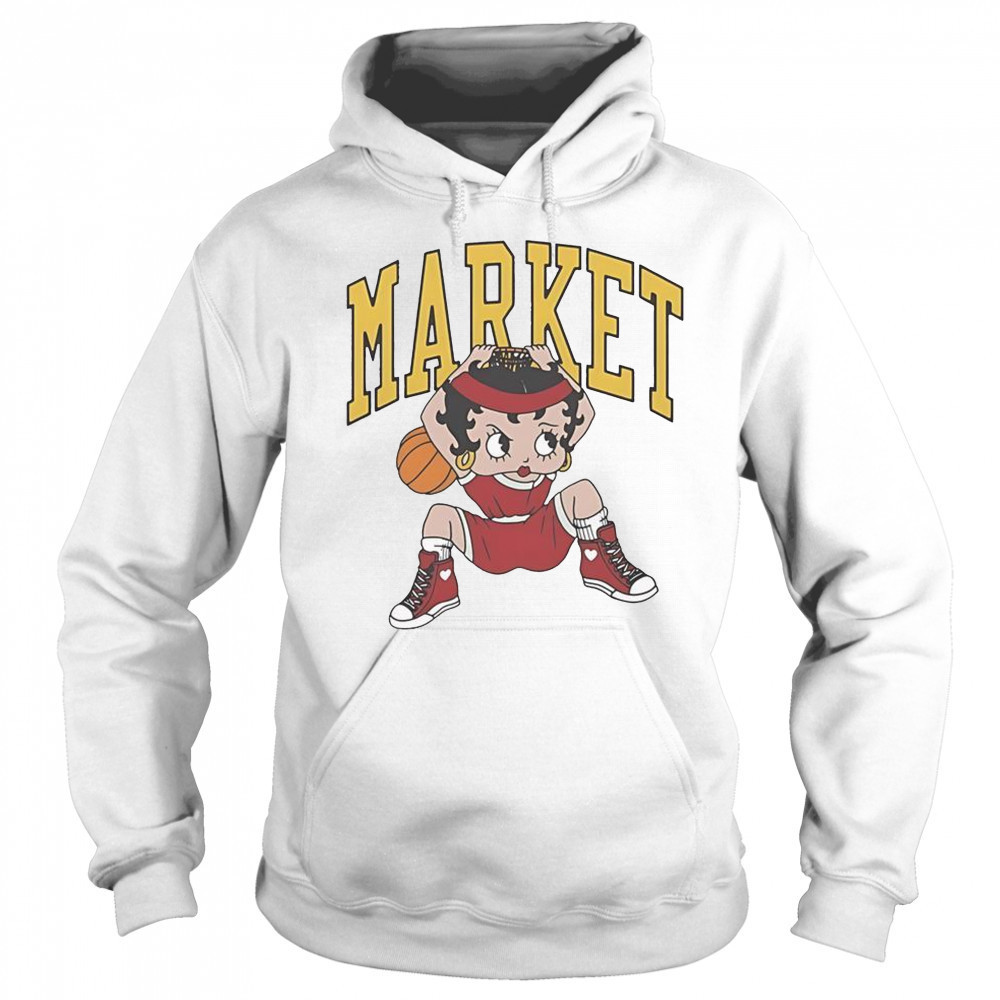 Betty Boop X Market Studios Dunking T-Shirt Hoodie