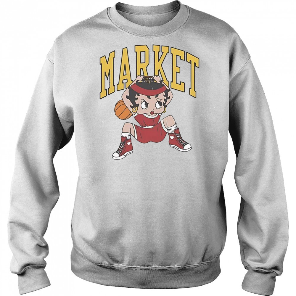Betty Boop X Market Studios Dunking T-Shirt Sweatshirt