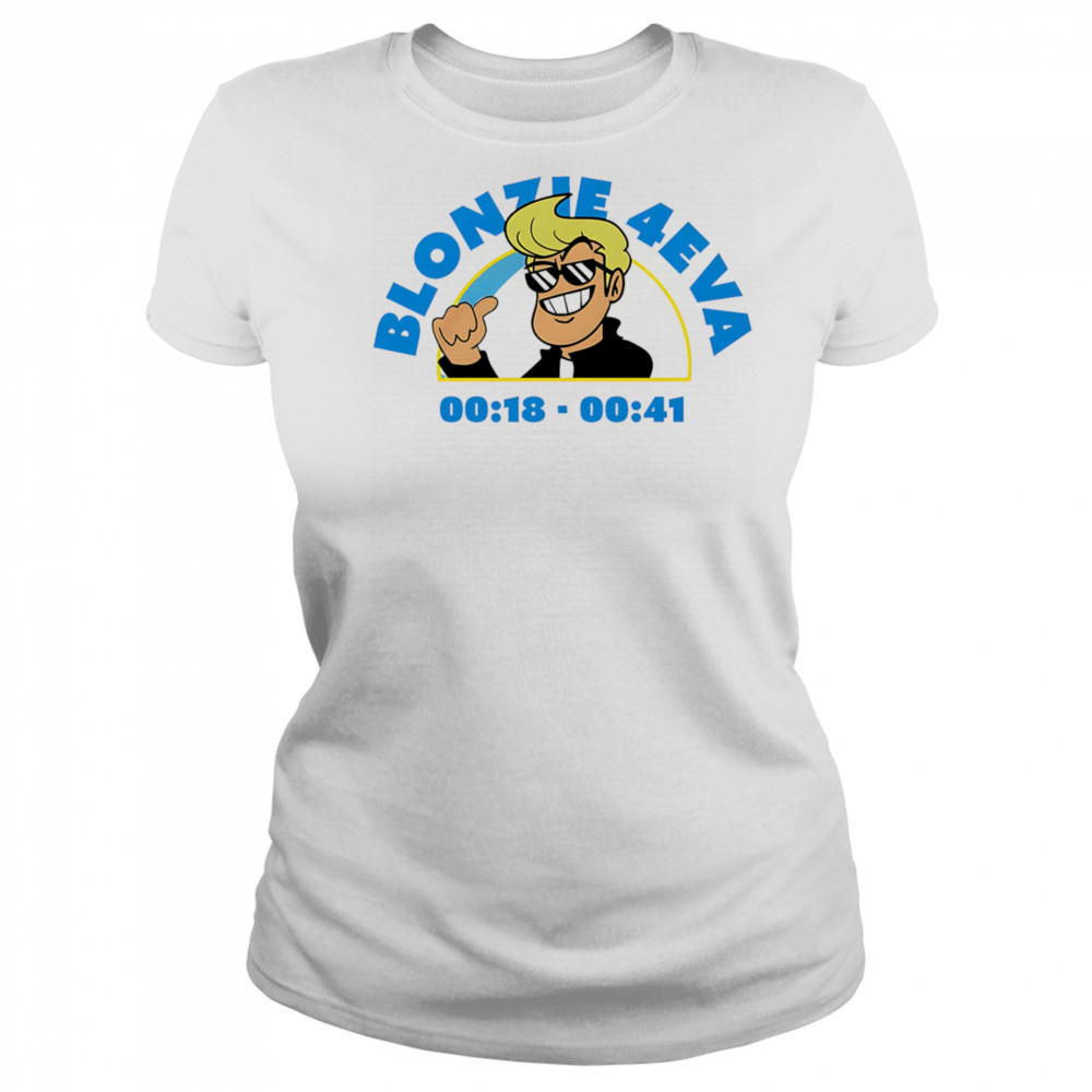 Blonzie 4eva funny cartoon shirt Women's T-shirt