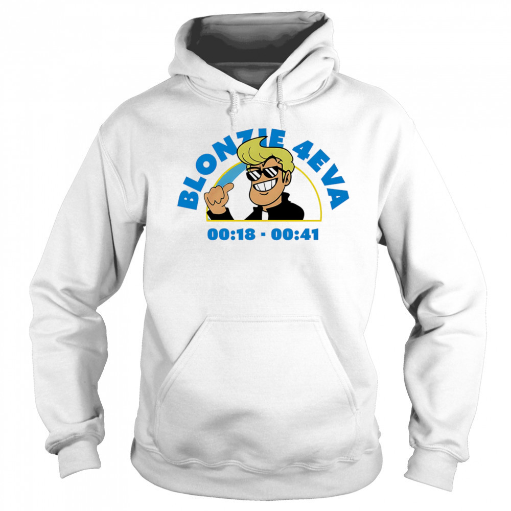 Blonzie 4eva funny cartoon shirt Hoodie