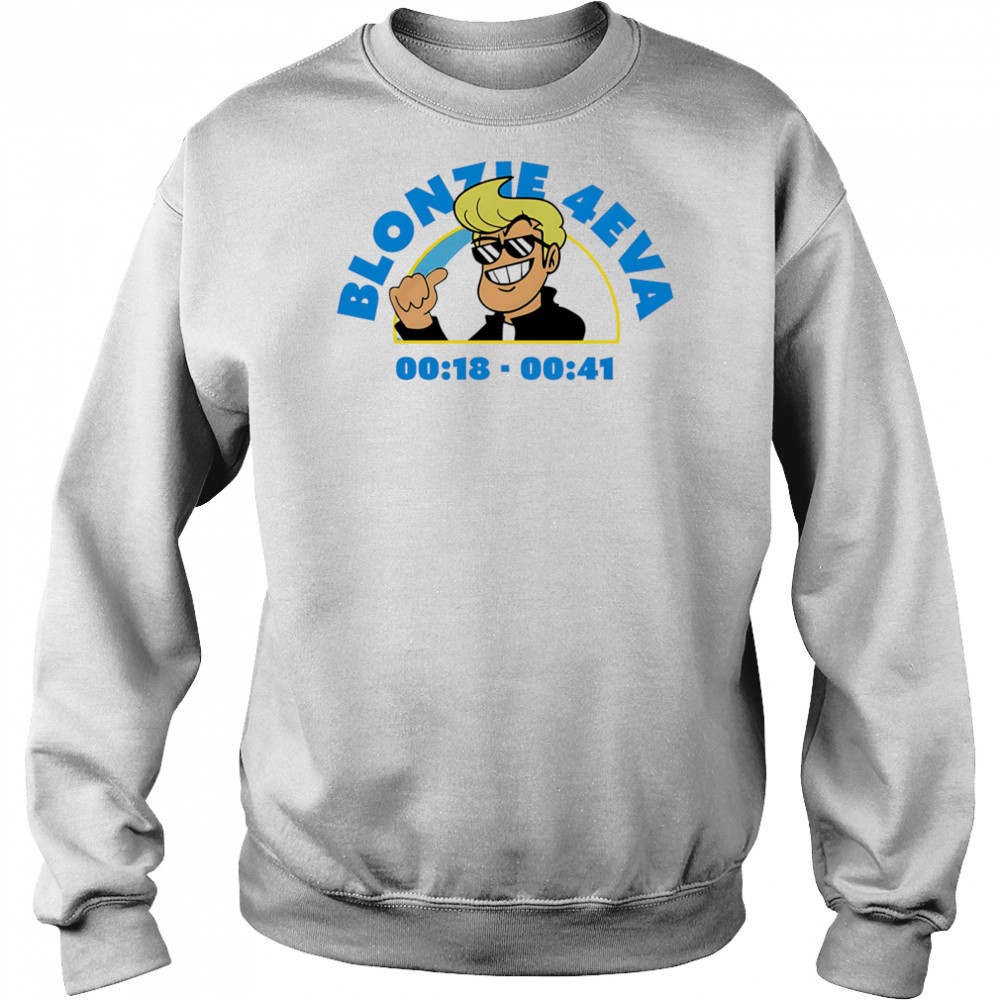 Blonzie 4eva funny cartoon shirt Sweatshirt