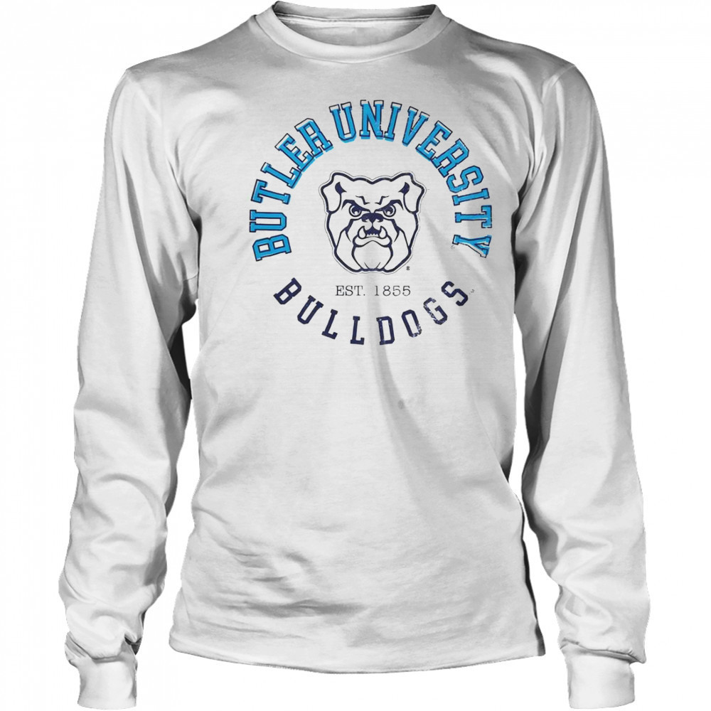 Butler Bulldogs Circle Vintage T-Shirt Long Sleeved