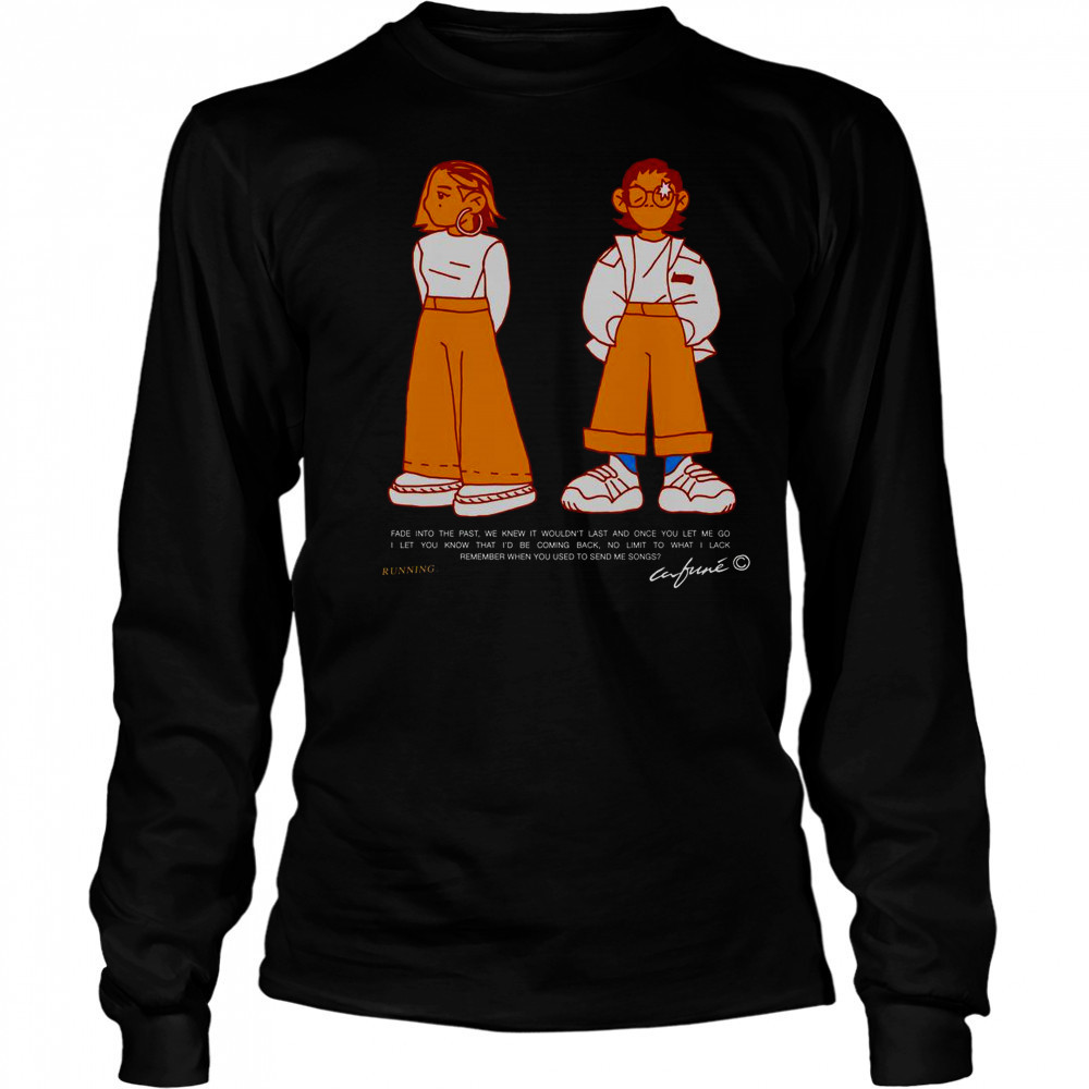 Cafuné Running Fade Into The Past T-Shirt Long Sleeved