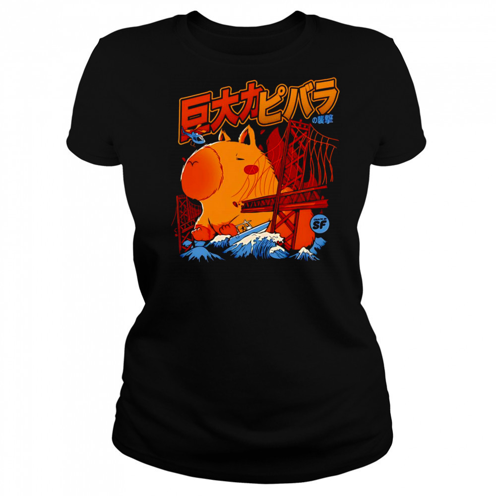 Capybara Monster attack shirt Women's T-shirt