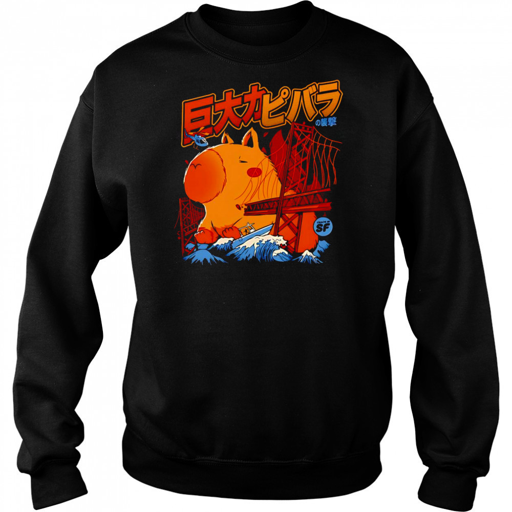 Capybara Monster attack shirt Sweatshirt