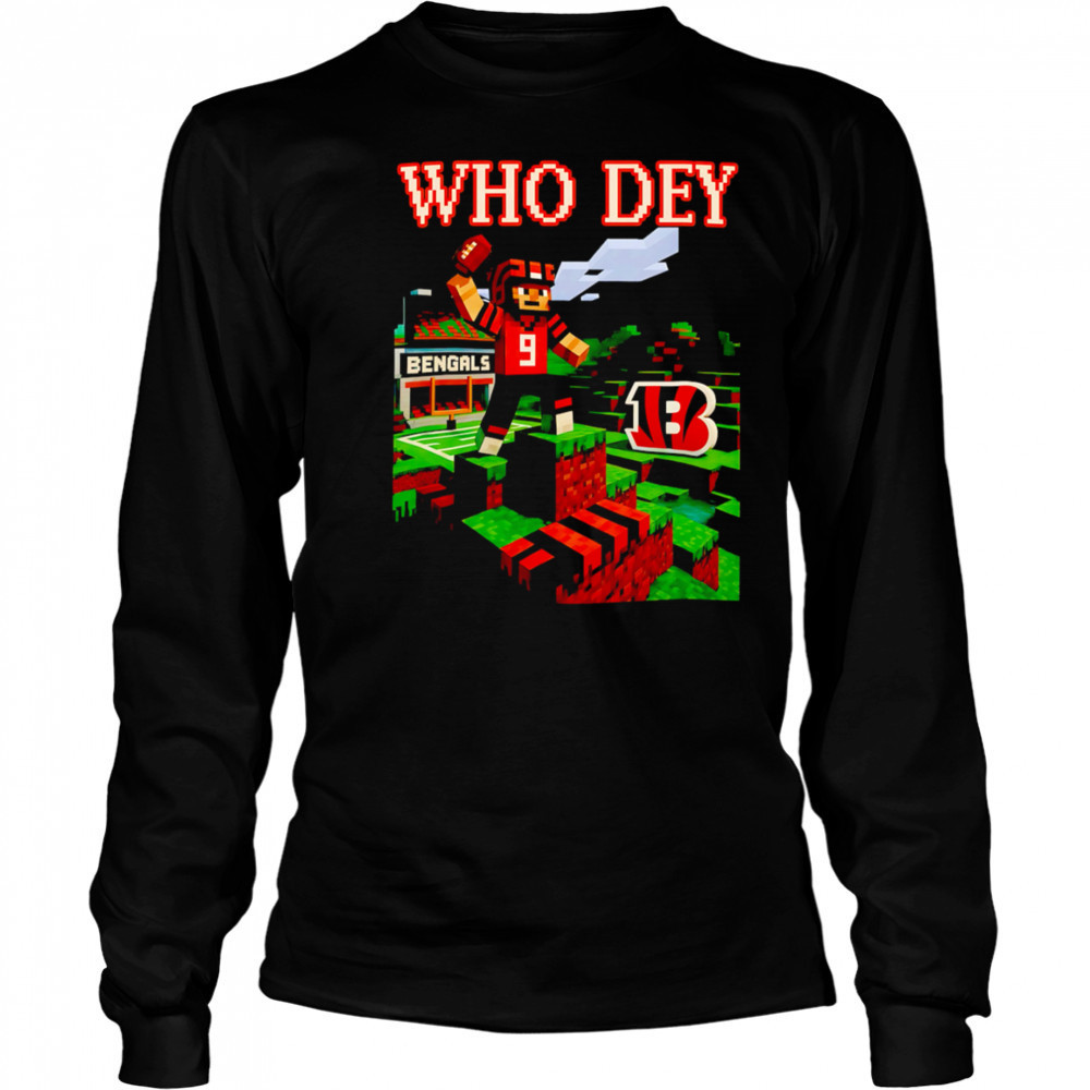 Cincinnati Bengals Block World game shirt Long Sleeved