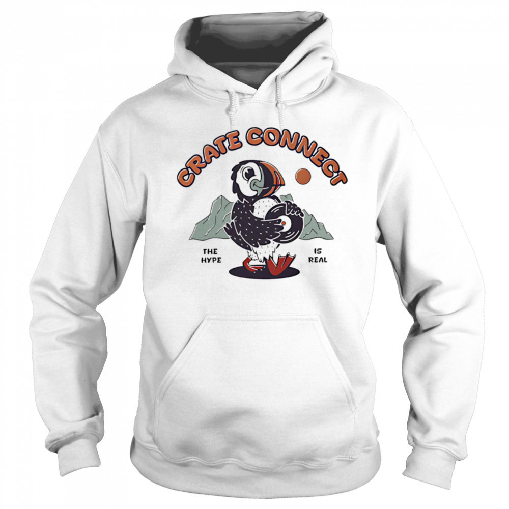 Crate Connect The Hype Is Real vintage shirt Hoodie