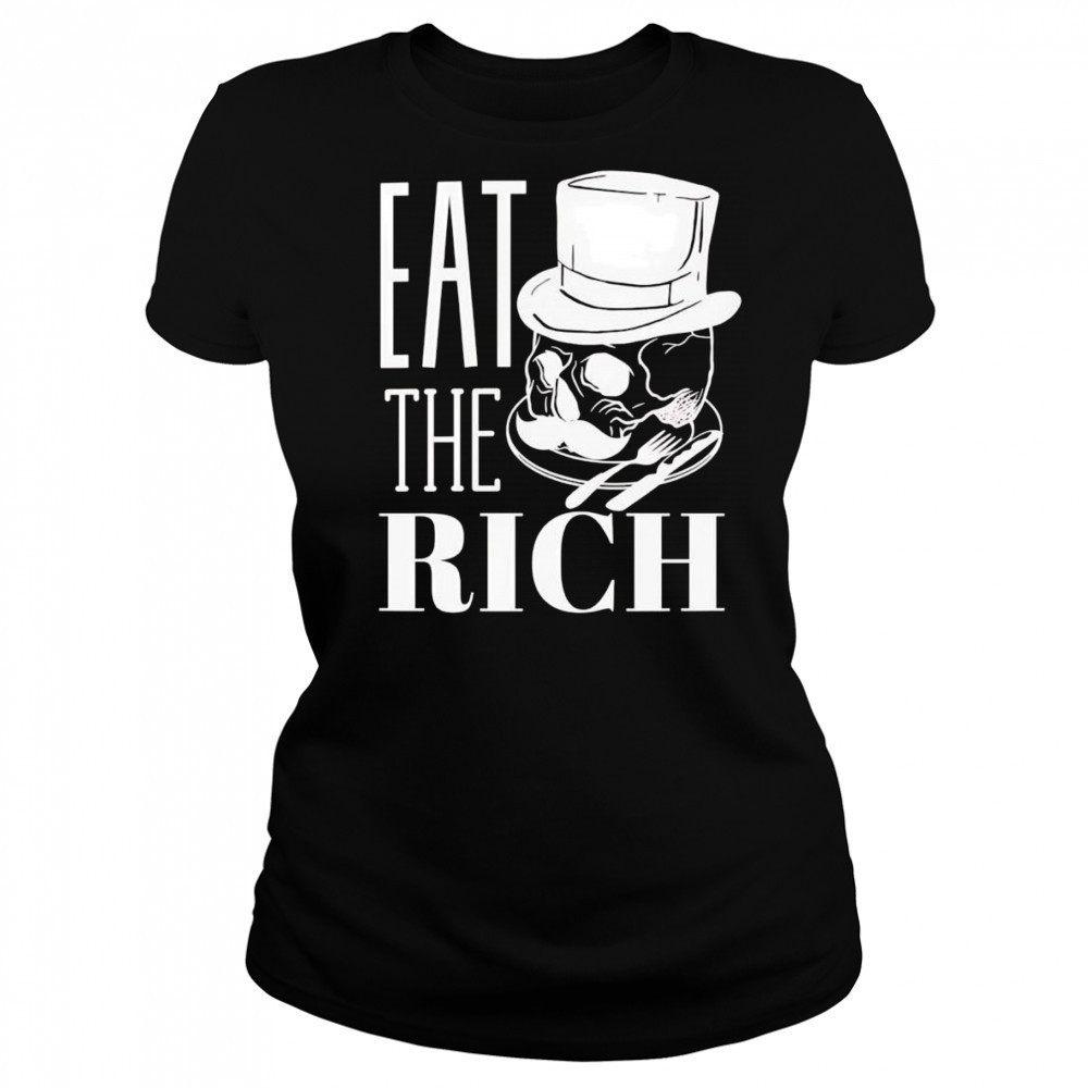 Eat the rich skull shirt Women's T-shirt