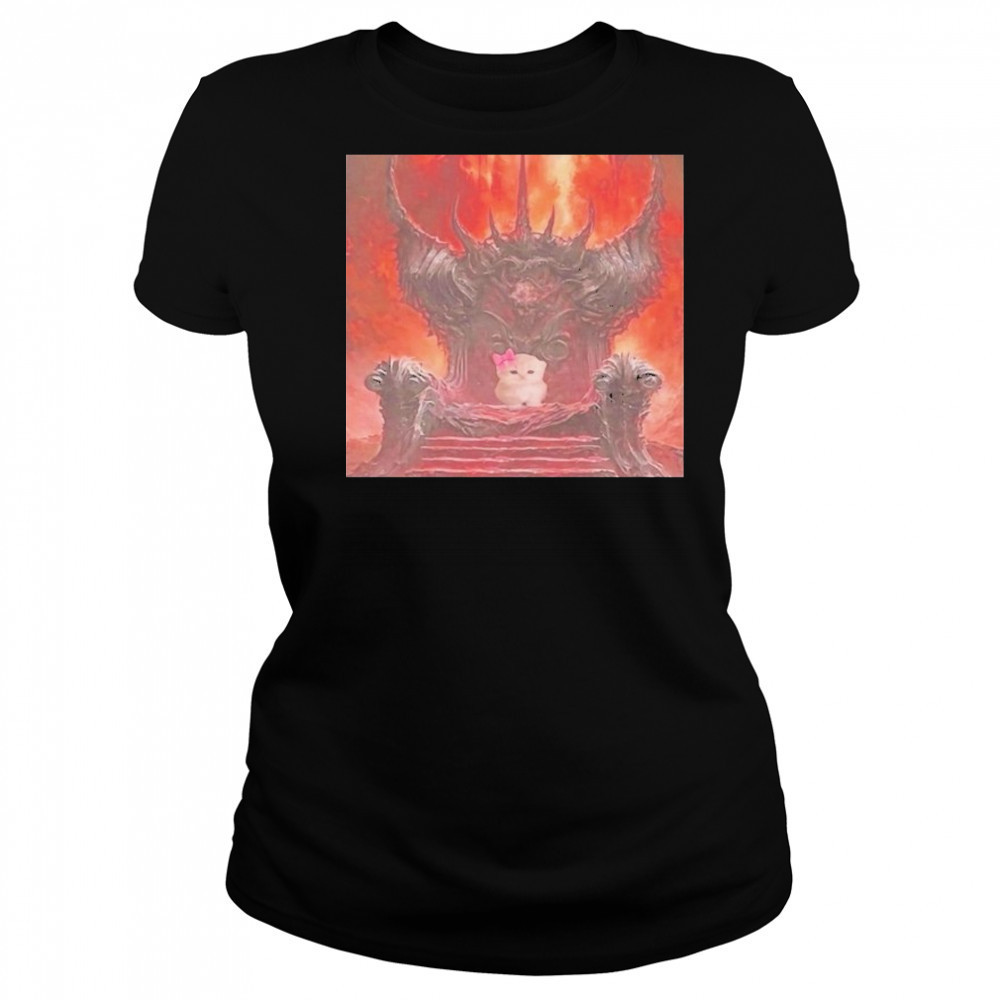 Evil Kitty Cat T-shirt Women's T-shirt