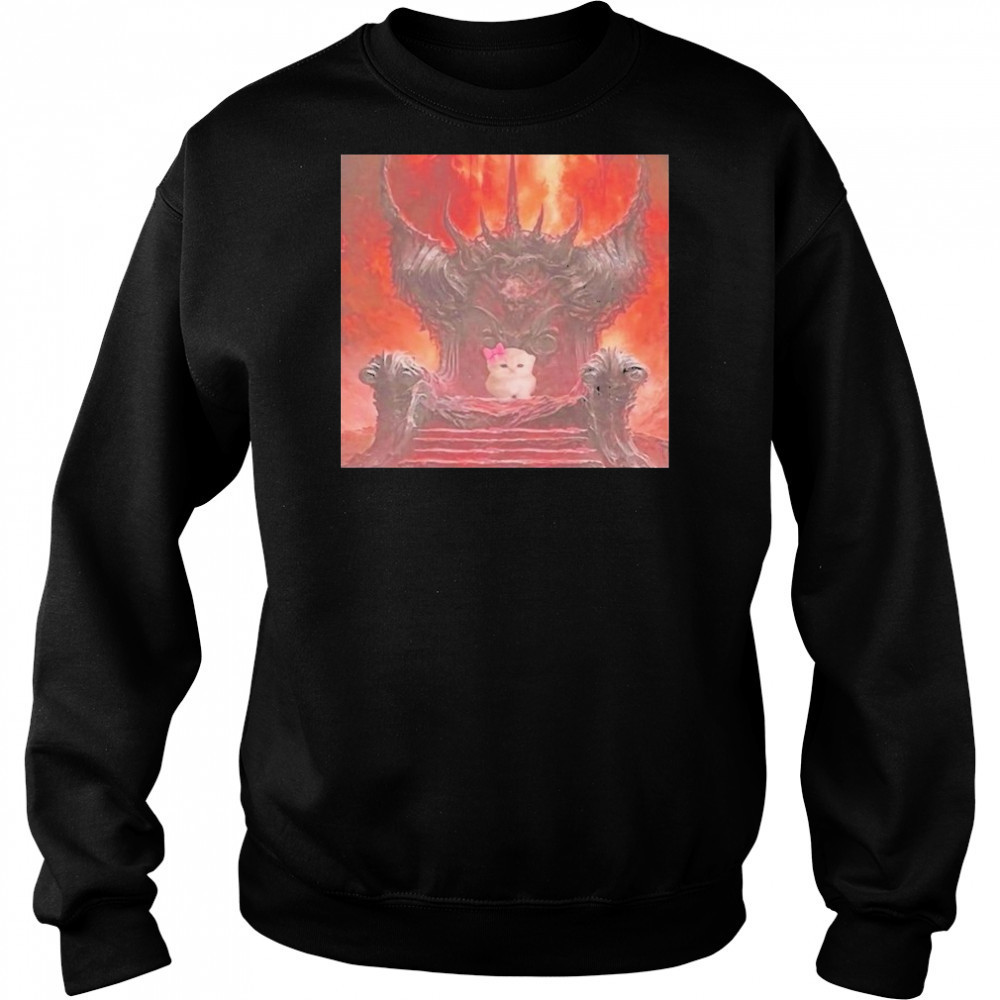 Evil Kitty Cat T-shirt Sweatshirt