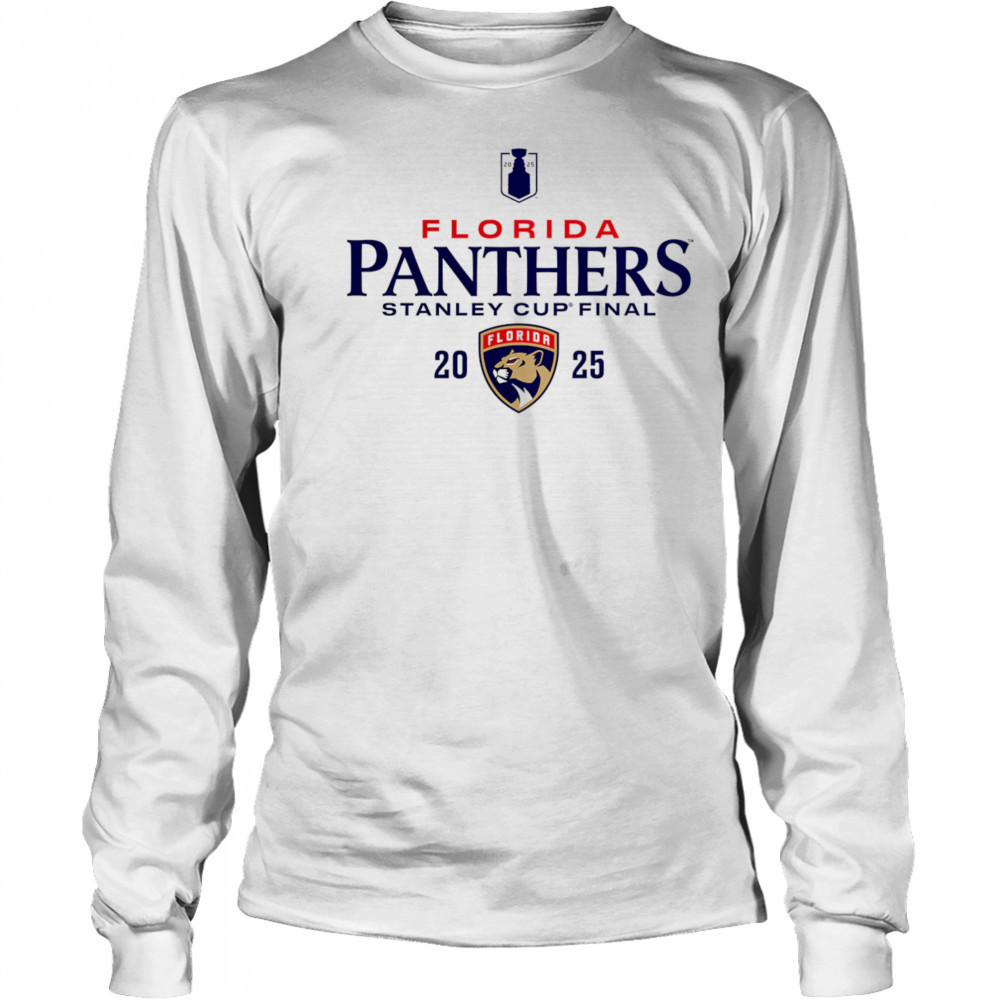 Florida Panthers 2025 Stanley Cup Final shirt Long Sleeved