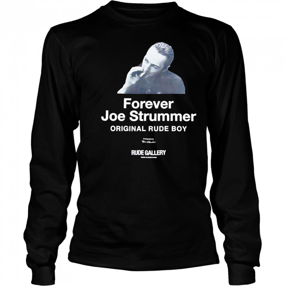 Forever Joe Trummer original rude boy shirt Long Sleeved