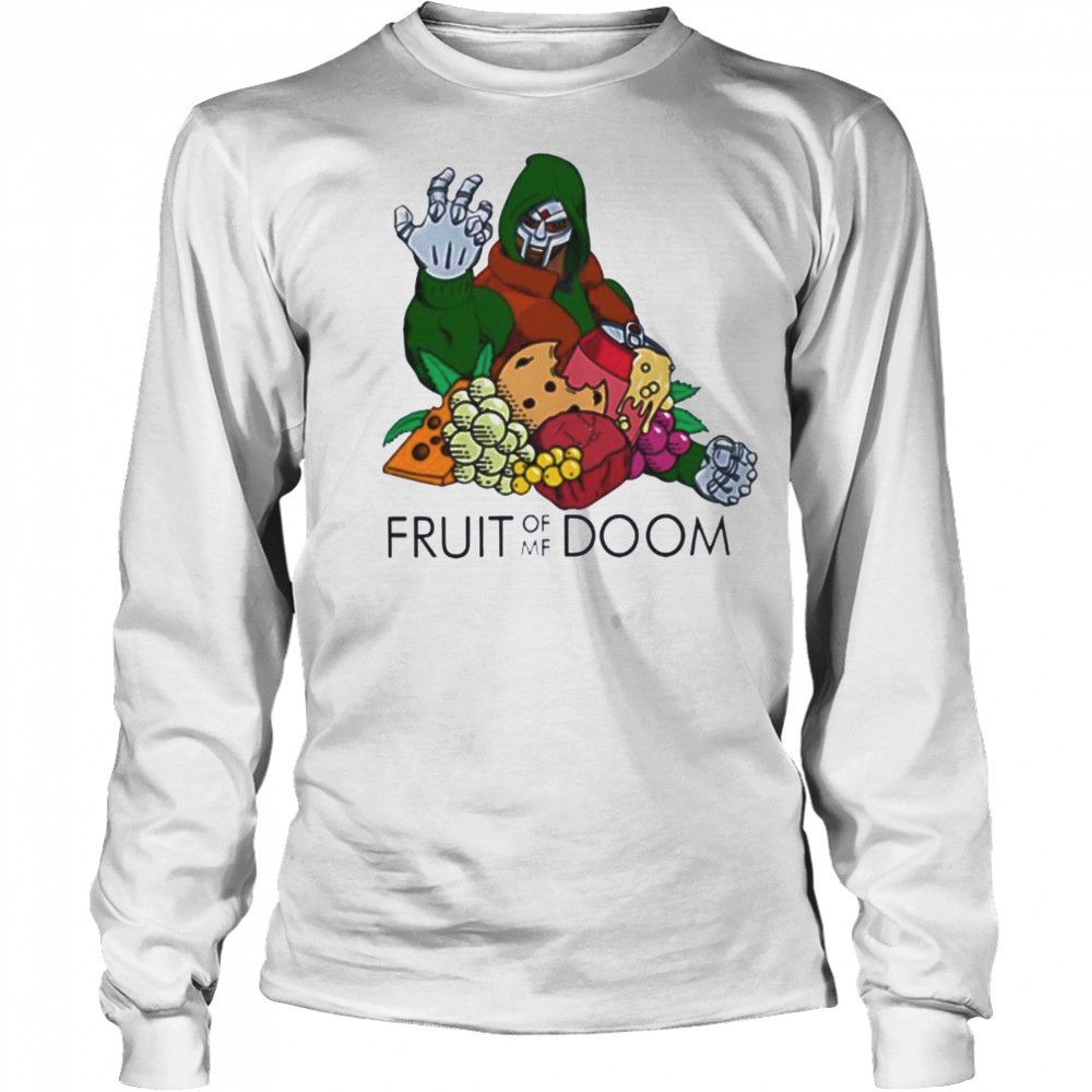 Fruit of MF Doom T shirt Long Sleeved