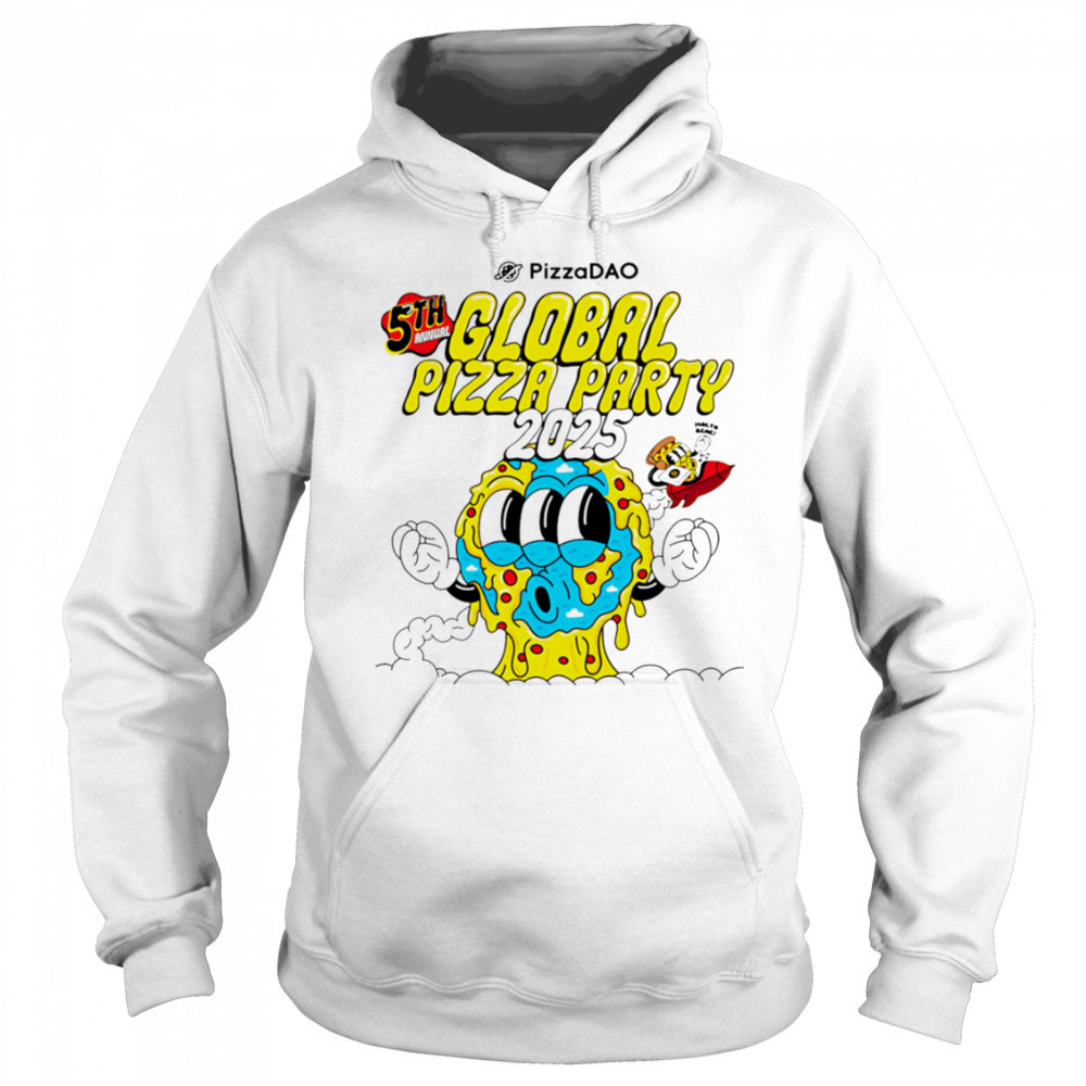 Global Pizza Party 2025 shirt Hoodie