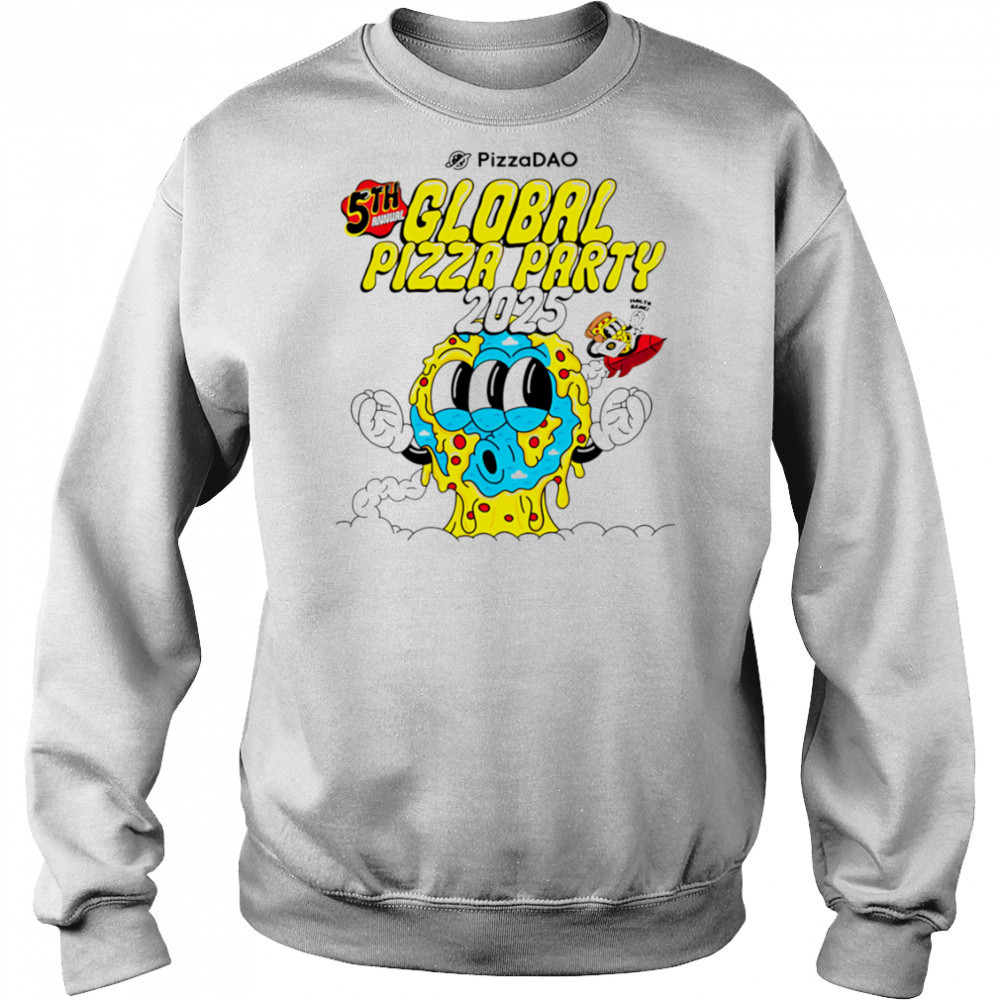 Global Pizza Party 2025 shirt Sweatshirt