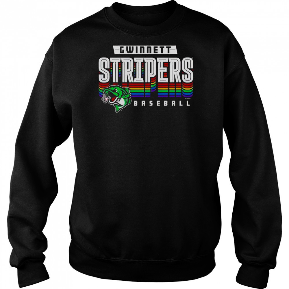 Gwinnett Stripers Bimm Ridder Pride Shirt Sweatshirt