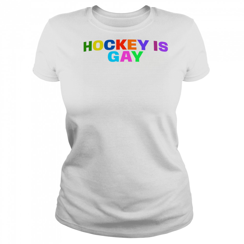 Hockey Is Gay Pride shirt Women's T-shirt