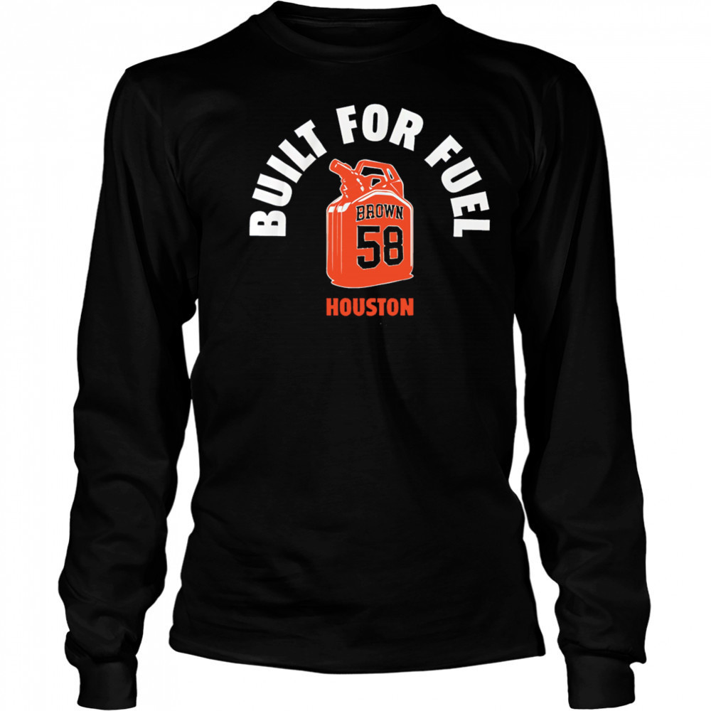 Hunter Brown Built For Fuel shirt Long Sleeved
