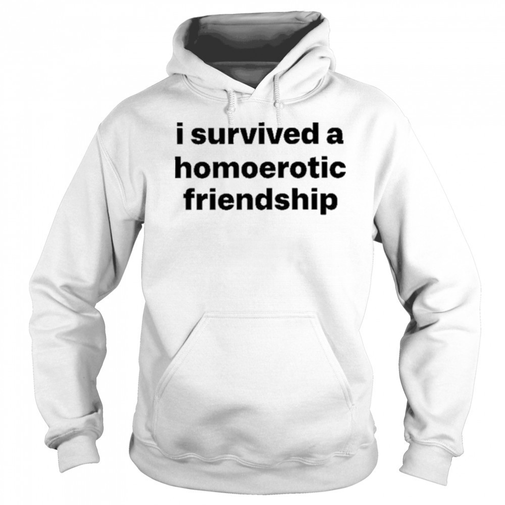 I Survived A Homoerotic Friendship Shirt Hoodie