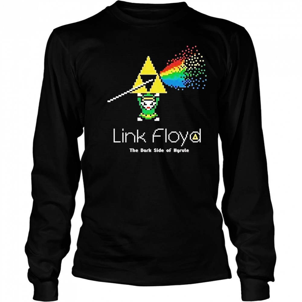 Link Floyd the dark side of Hyrule shirt Long Sleeved