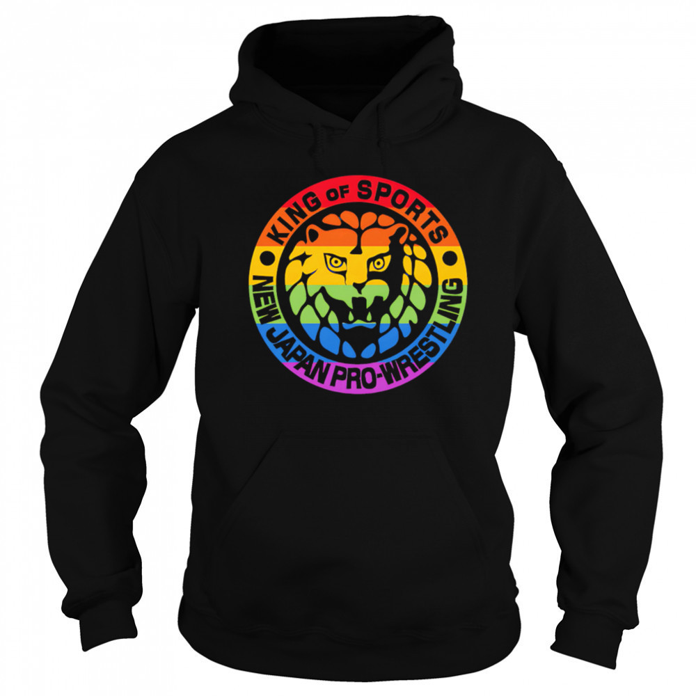 Lion Mark Pride King of sports new Japan pro wrestling shirt Hoodie