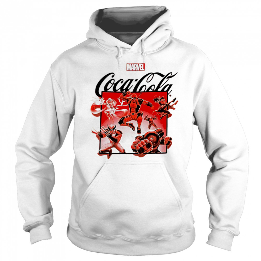 Marvel Coca cola shirt Hoodie