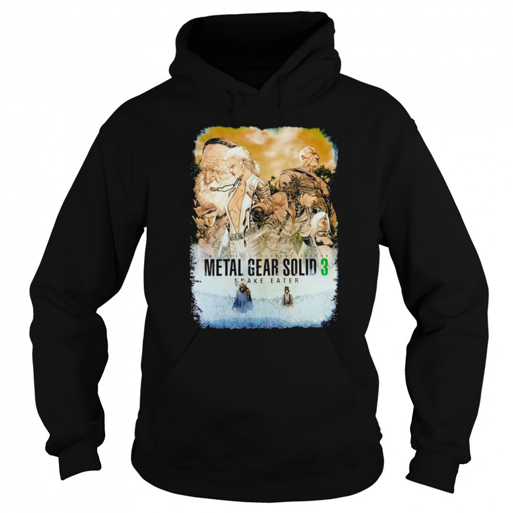 Metal Gear Solid 3 snake eater shirt Hoodie